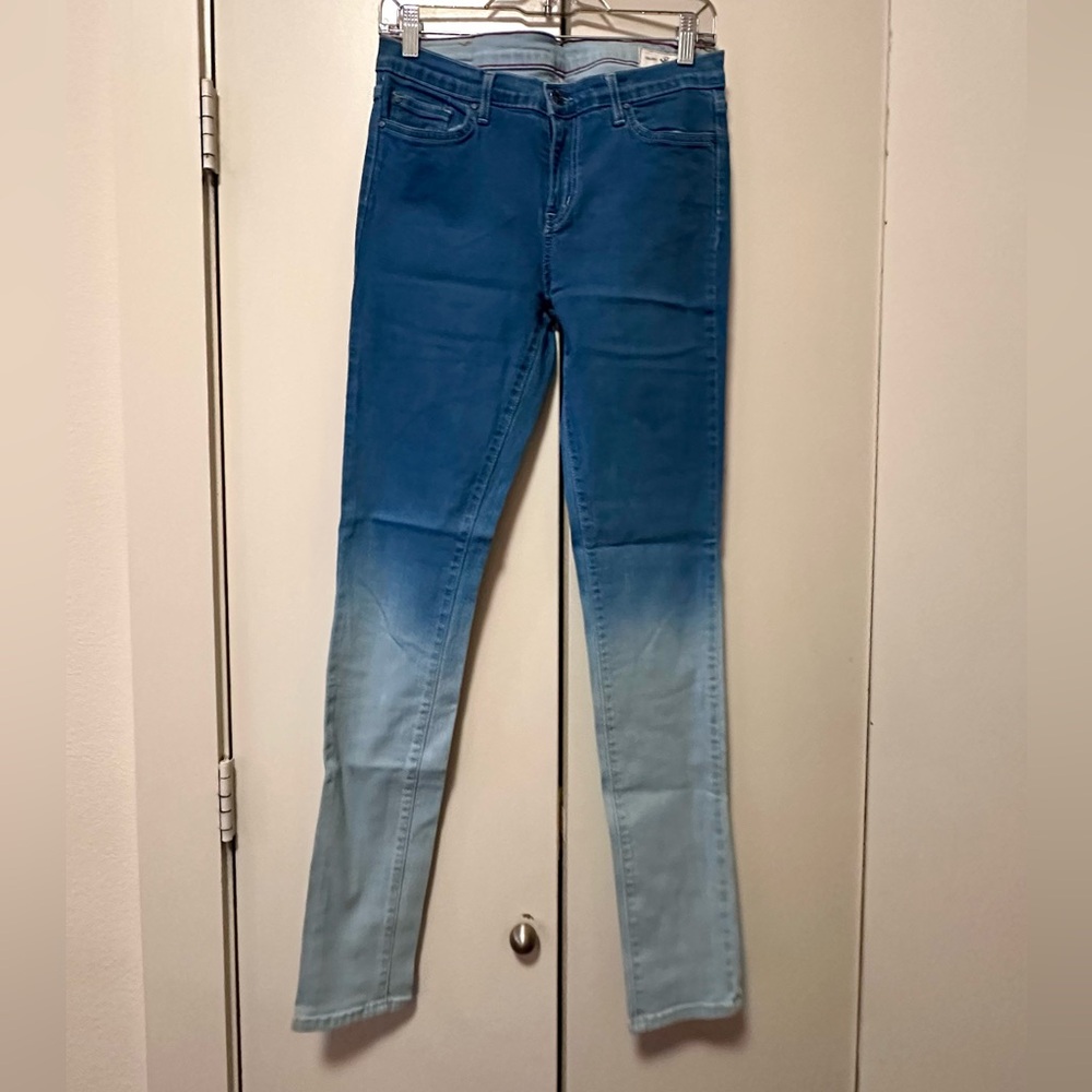 Angry Rabbit Blue Ombre Skinny Jeans